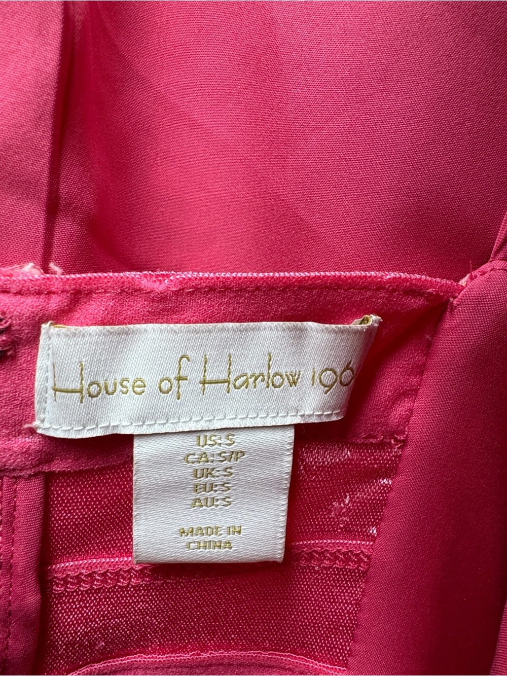 House of Harlow 1960 Pink Tweed Jacket & Dress Set - Picture 12 of 12